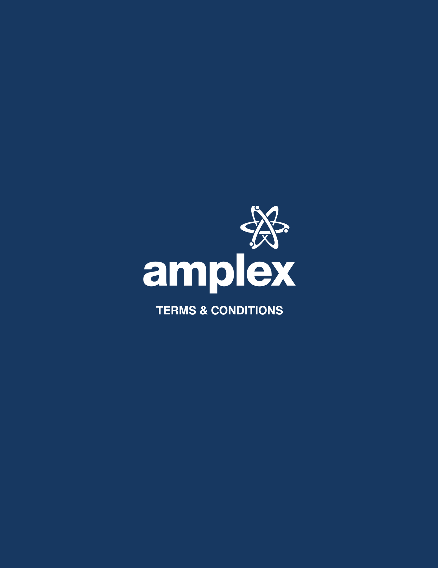 Amplex Terms & Conditions