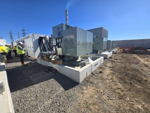 Battery Energy Storage at Brendale BESS, cables supplied by Amplex
