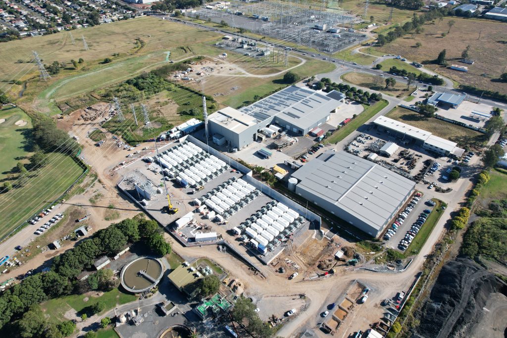 Drone View of Brendale BESS project Amplex supplied cable
